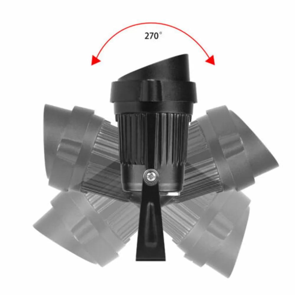 10X 12V LED Waterproof Outdoor Garden Spotlights | Landscape Light Lamp | Yard Flood