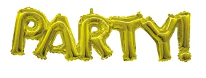 16in Party Balloon Phrase Gold (DOES NOT FLOAT)