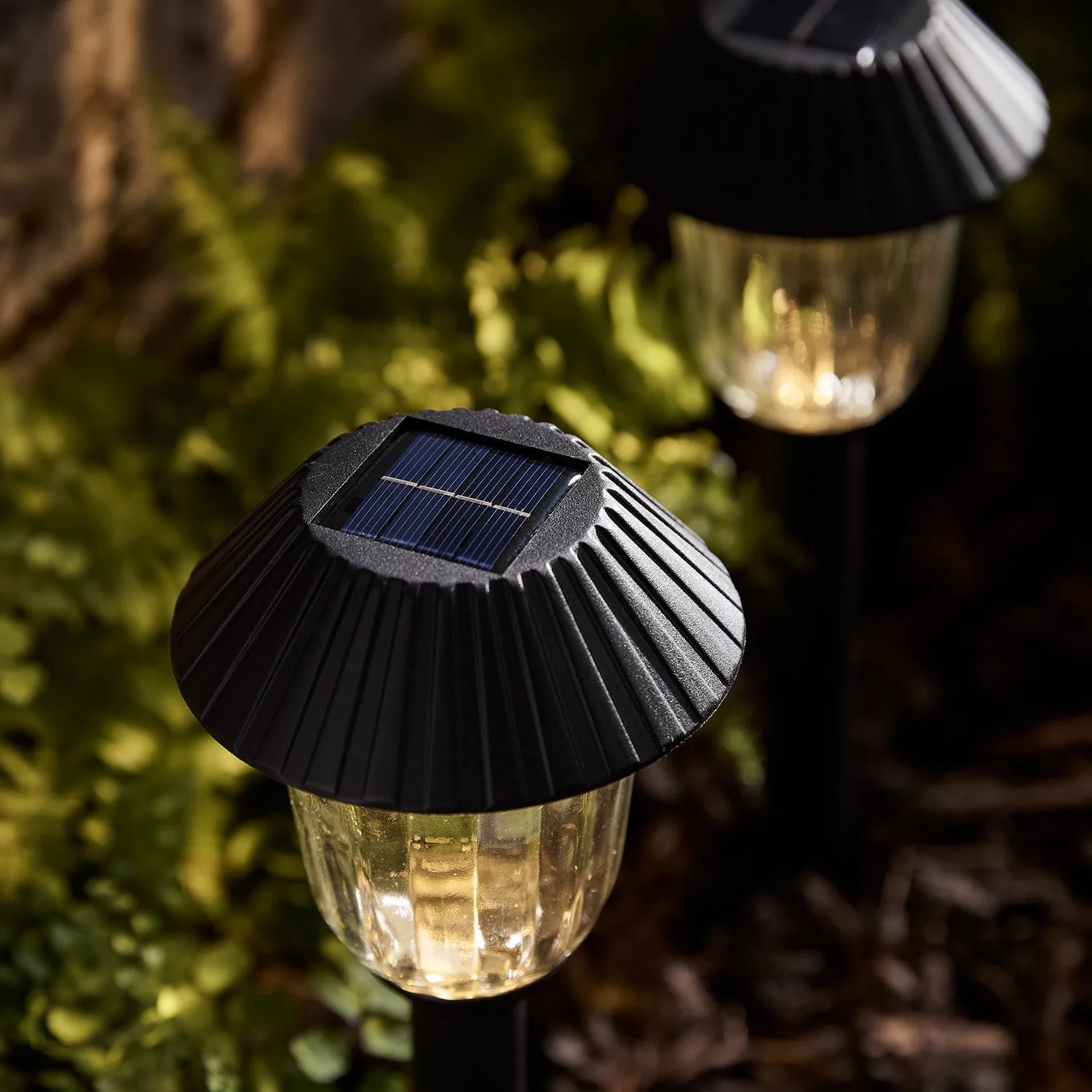 2 Venice Solar Stake Lights