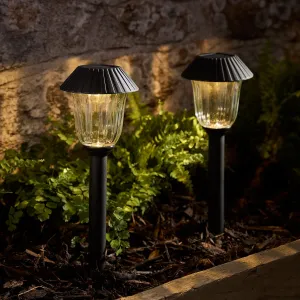 2 Venice Solar Stake Lights
