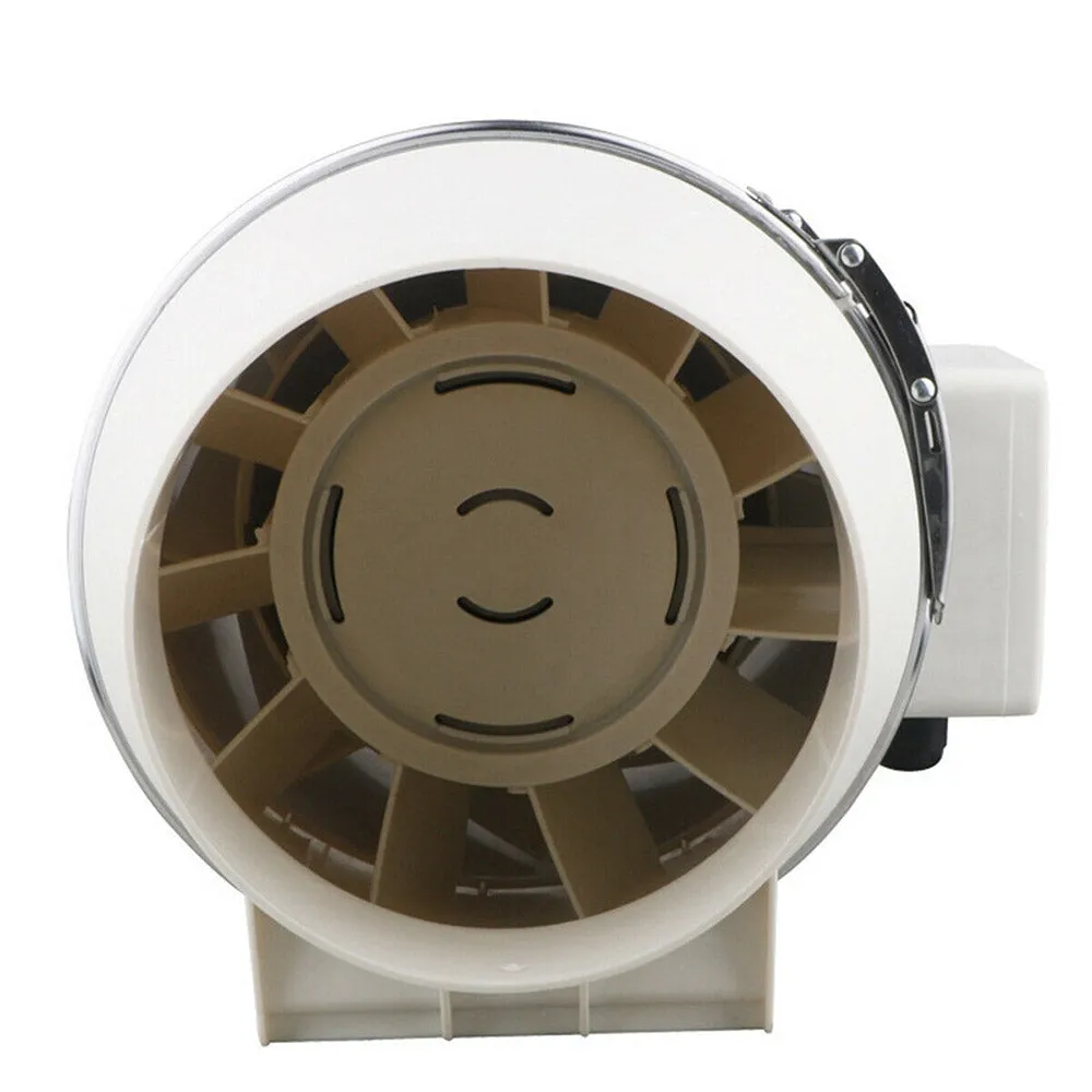 6-Inch Remote Control Extractor Fan - Hydroponic Inline Exhaust Vent - Industrial