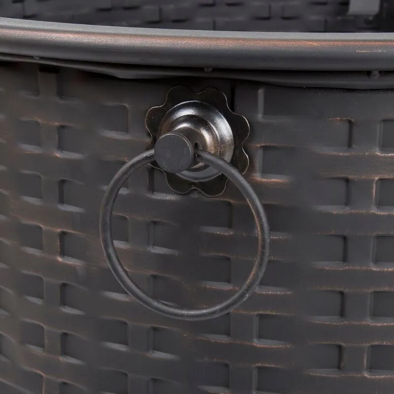 Adora Steel Wood Burning Fire Pit