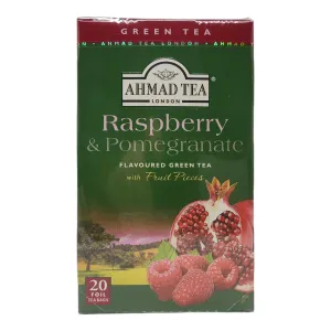Ahmad Raspberry & Pomegranate Tea Bag 20-ct