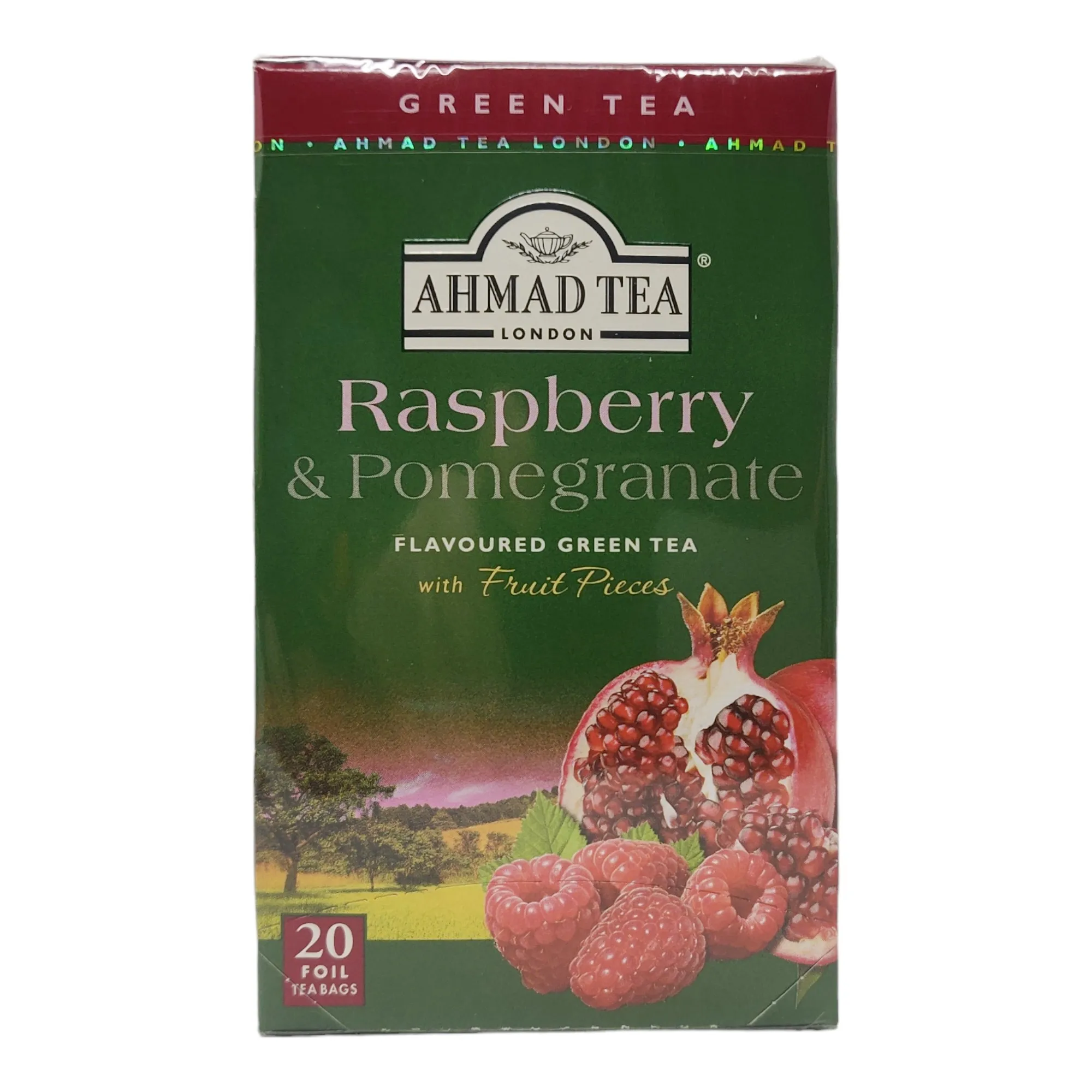 Ahmad Raspberry & Pomegranate Tea Bag 20-ct