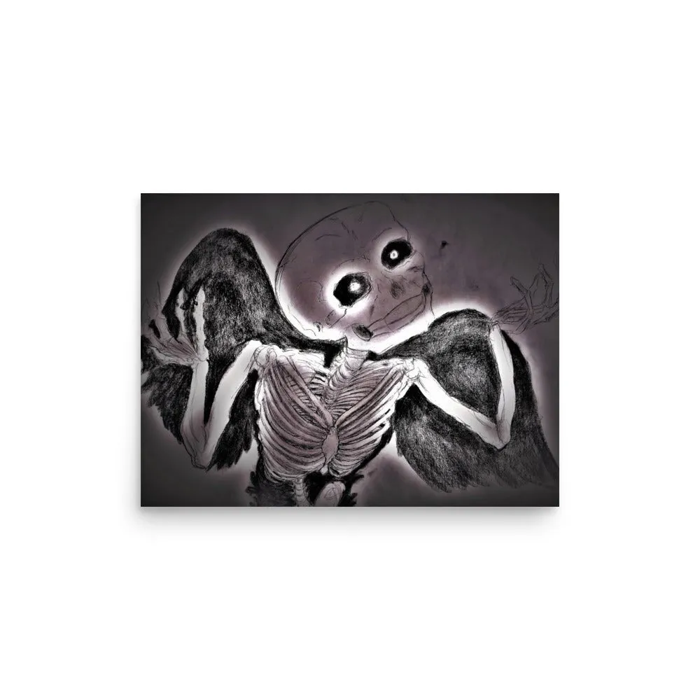 Angel Of Death Paper Print