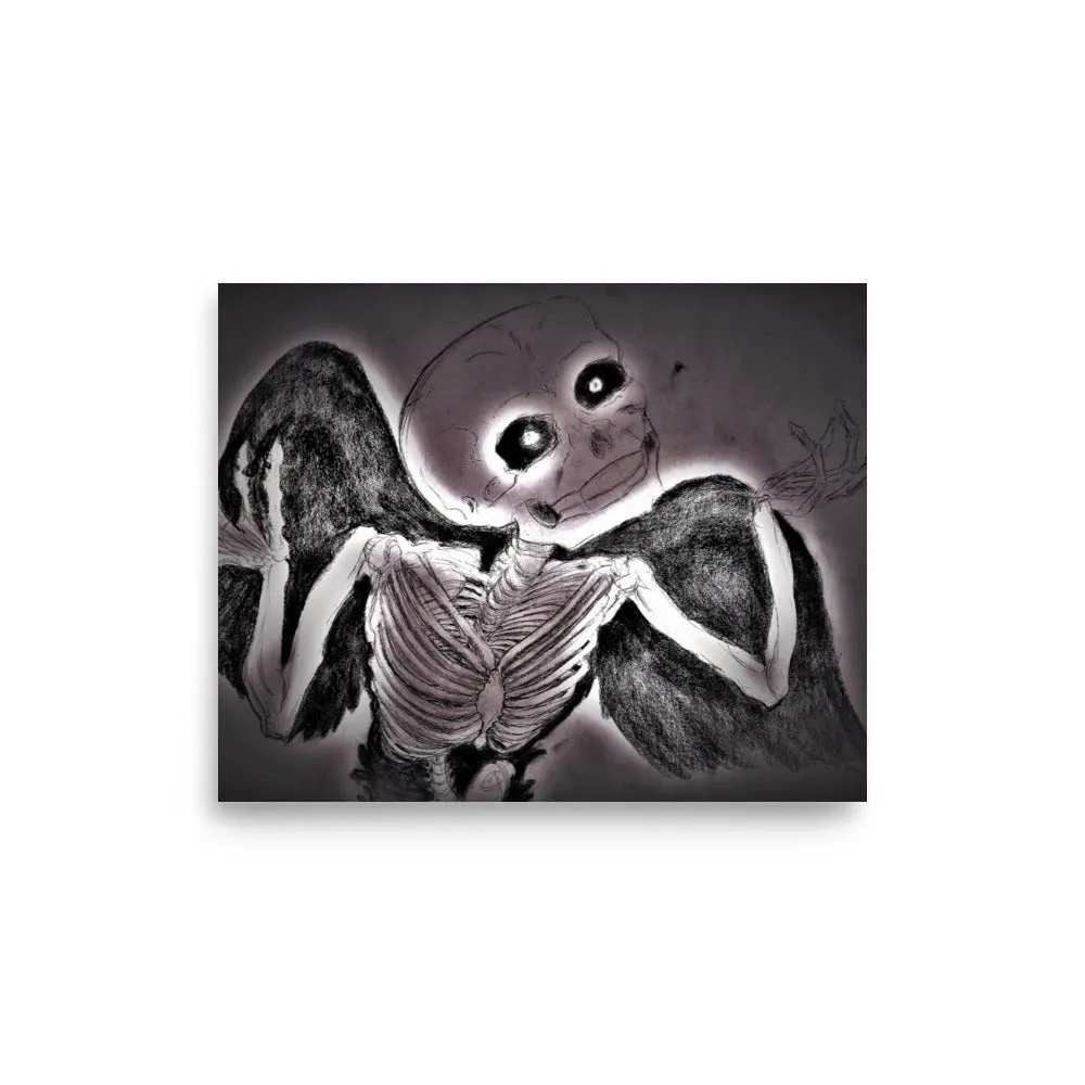 Angel Of Death Paper Print