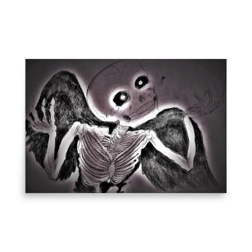 Angel Of Death Paper Print