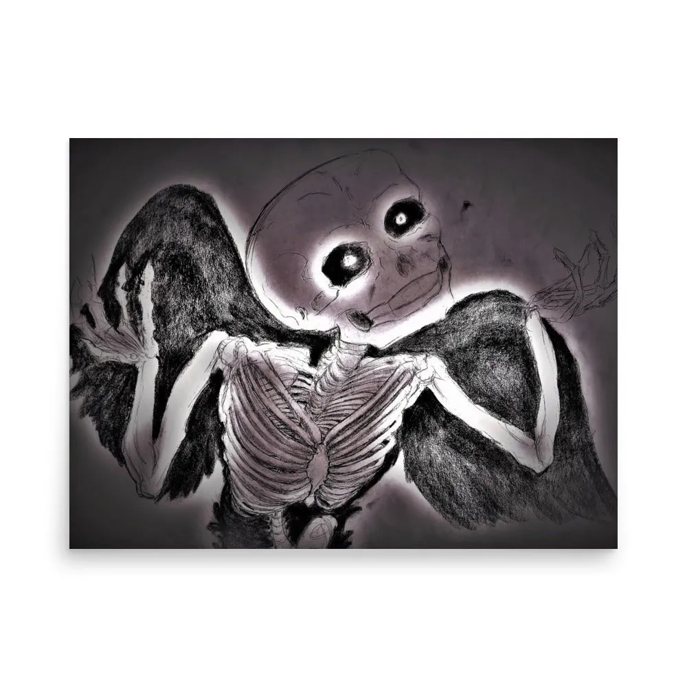 Angel Of Death Paper Print