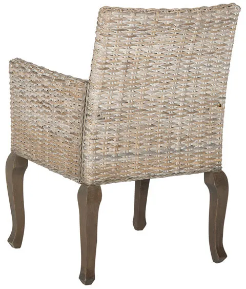 ARMANDO 18''H WICKER DINING CHAIR (SET OF 2)