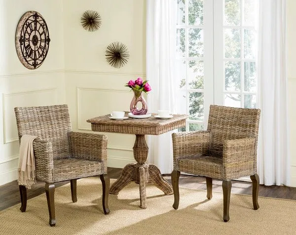 ARMANDO 18''H WICKER DINING CHAIR (SET OF 2)