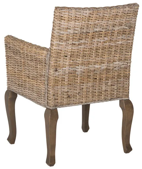 ARMANDO 18''H WICKER DINING CHAIR (SET OF 2)