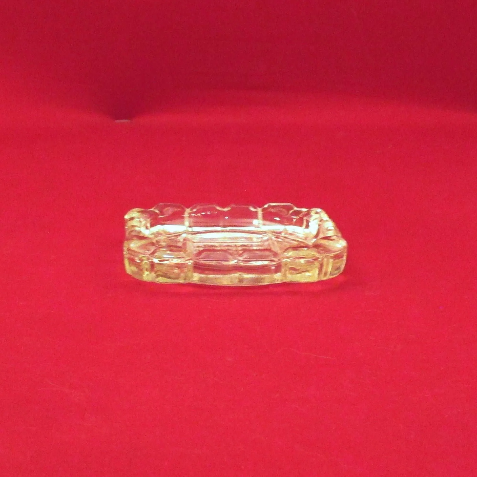 Art Deco Square Ashtray