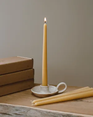 Artisan Beeswax Dinner Candles | Set of 4 | Wholesale