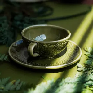 Aspensa Handmade Cup & Saucer - 400 ML