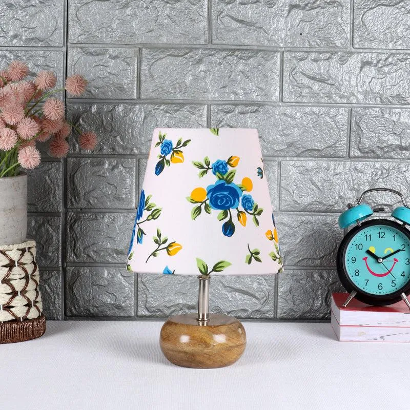 Astrova Blue Fleur Table Lamp