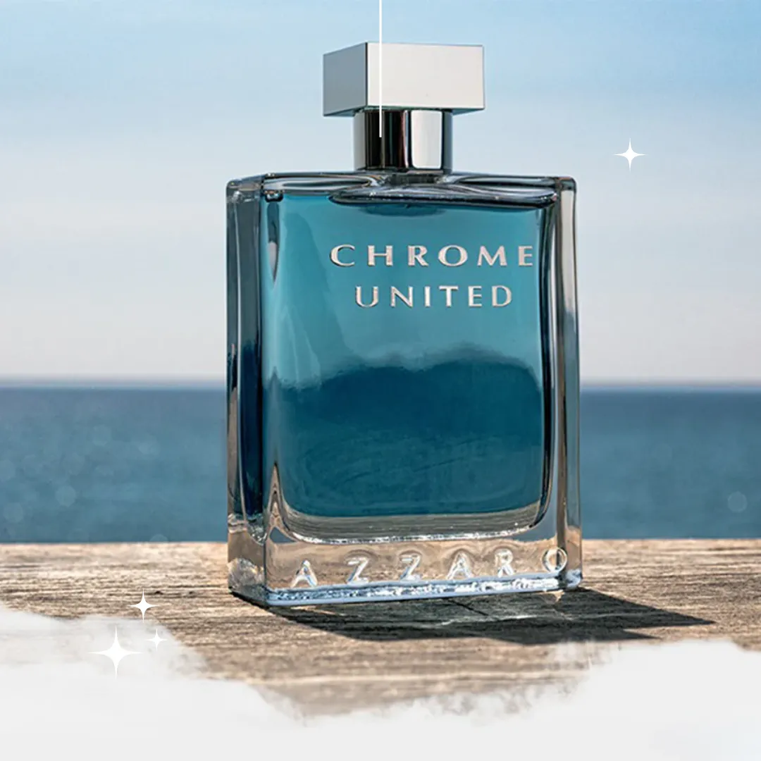 Azzaro Chrome United Eau De Toilette Spray For Men 100ml
