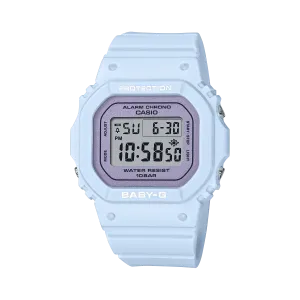 BABY-G Digital Spring Colours Blue Resin Band Watch BGD565SC-2D