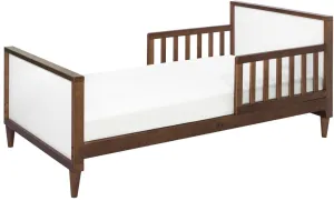 Babyletto Ziggy Toddler Bed - White / Walnut