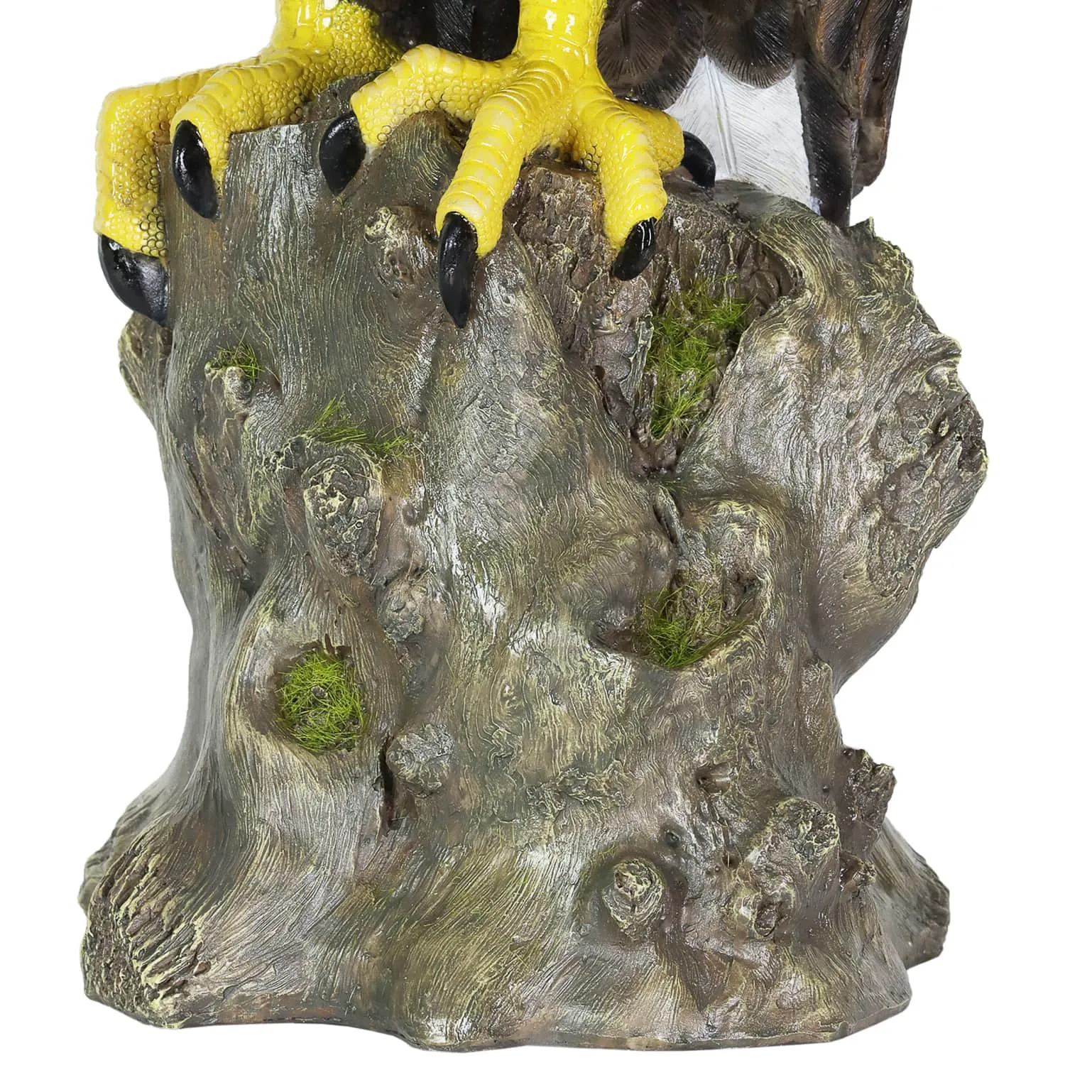 Bald Eagle on a Rock Statue, 8 by 21.5 Inches