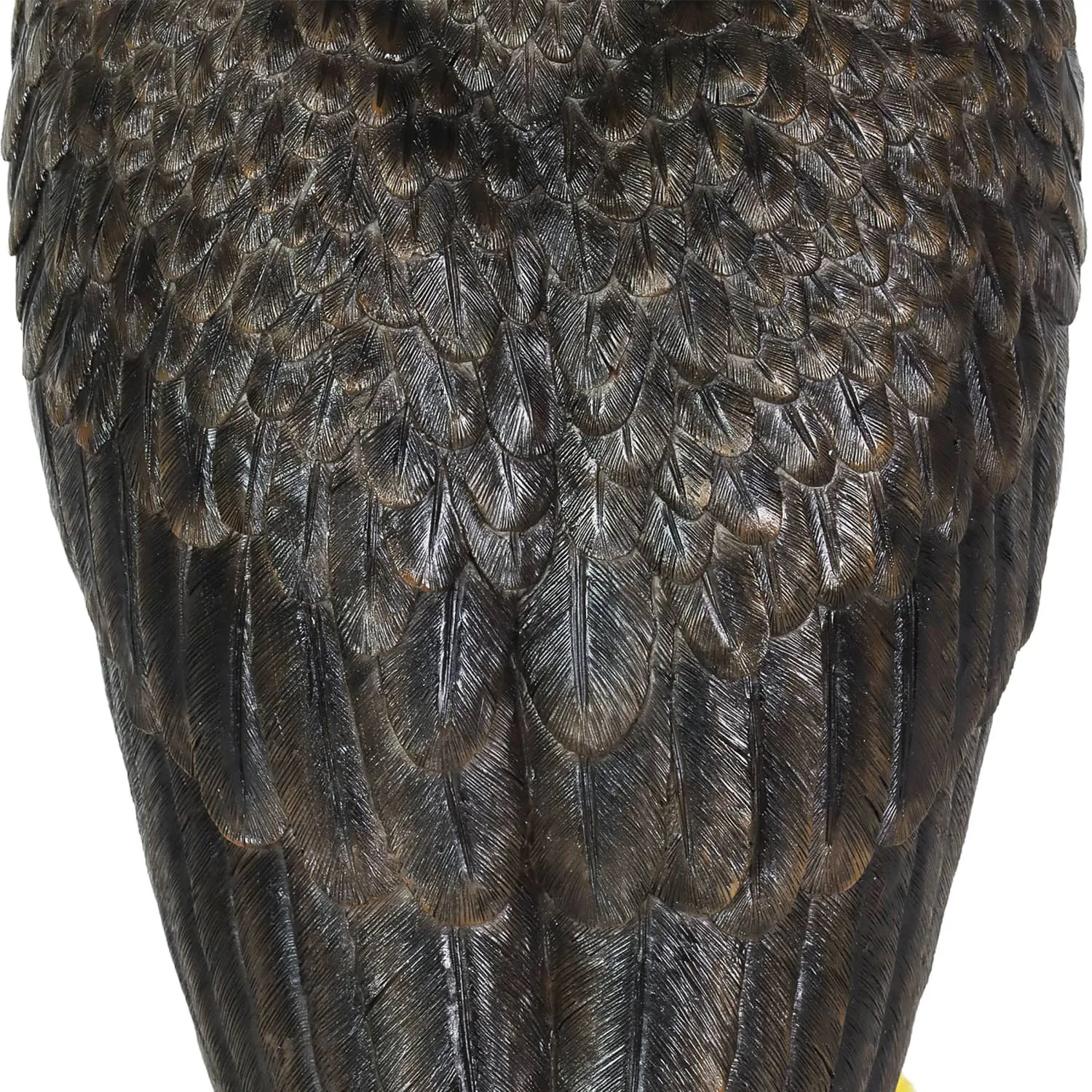 Bald Eagle on a Rock Statue, 8 by 21.5 Inches