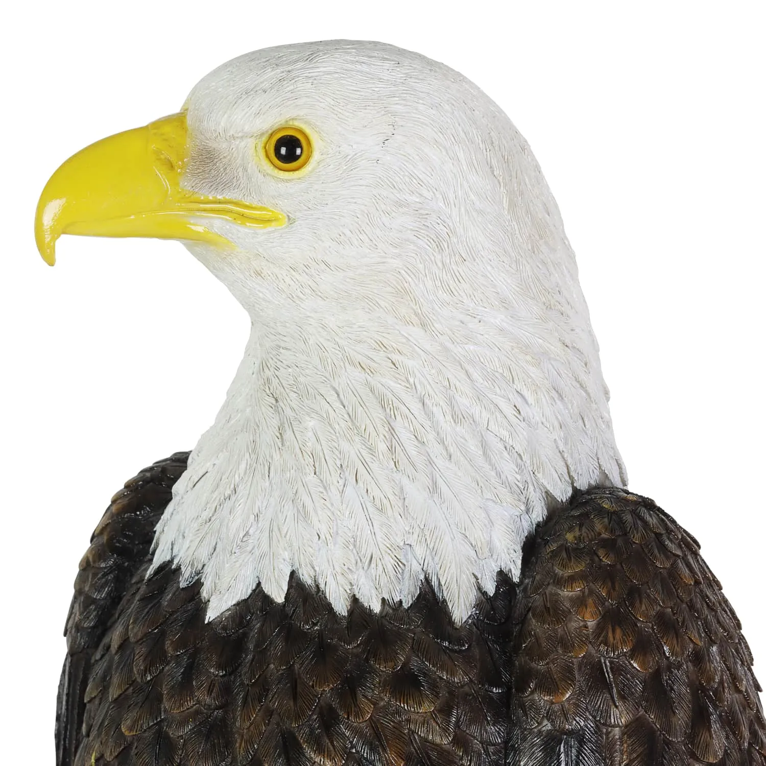 Bald Eagle on a Rock Statue, 8 by 21.5 Inches