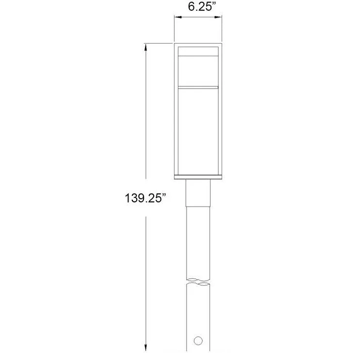 Barwick 1-Light Outdoor Post Light