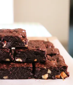 Belgian Dark Chocolate Brownie (gluten free)