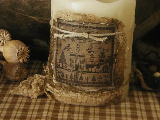 Candles Lit with Birds Nest Springtime Fun for Your Homestead