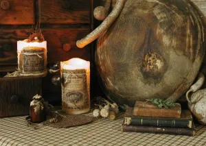 Candles Lit with Birds Nest Springtime Fun for Your Homestead