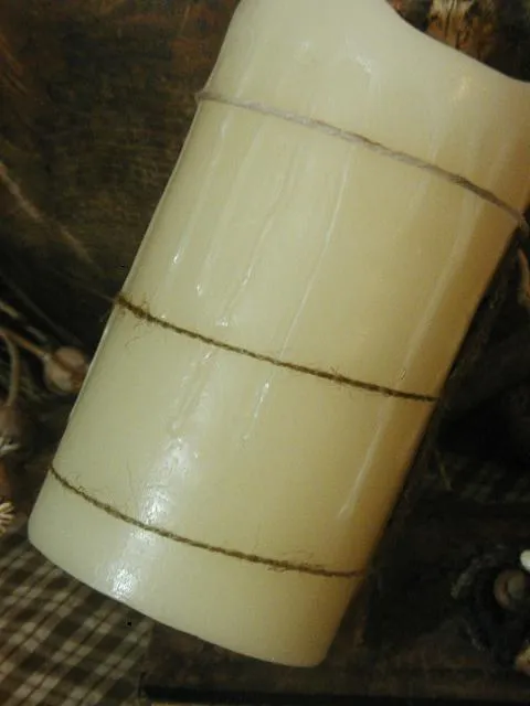 Candles Lit with Birds Nest Springtime Fun for Your Homestead