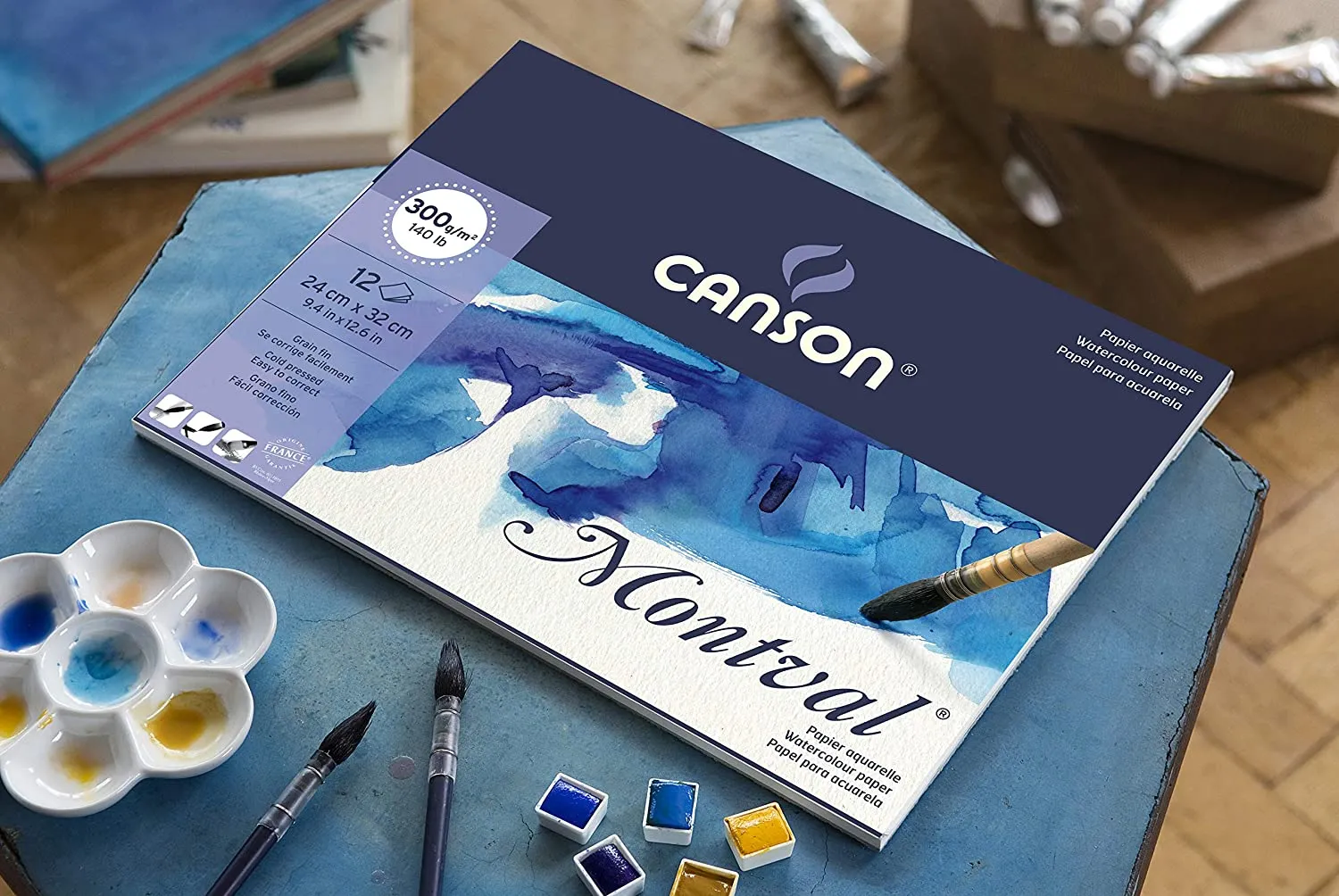 Canson Watercolor Pad Cold Pressed A3 300gsm
