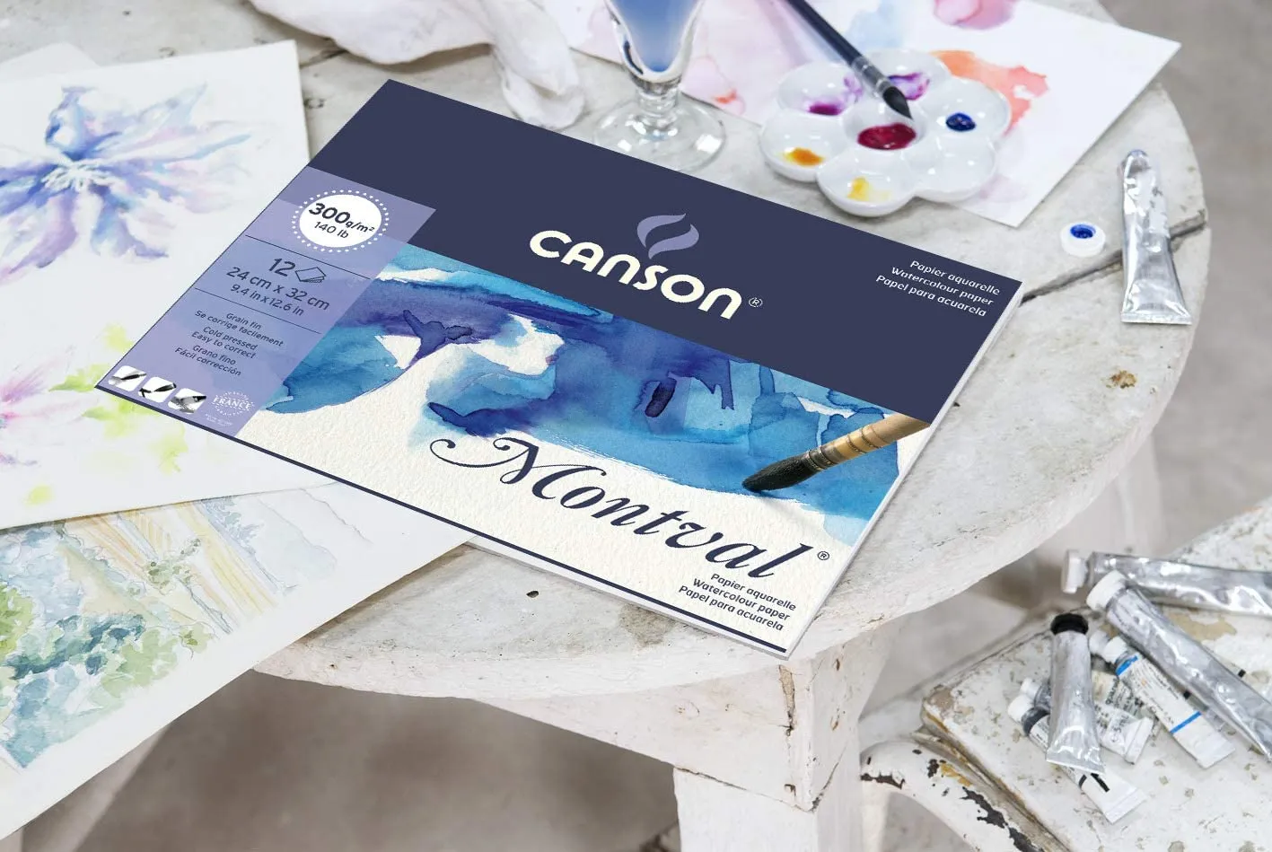 Canson Watercolor Pad Cold Pressed A3 300gsm