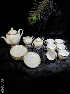 Ceramic Tea Set (Set of 15) - WL0989
