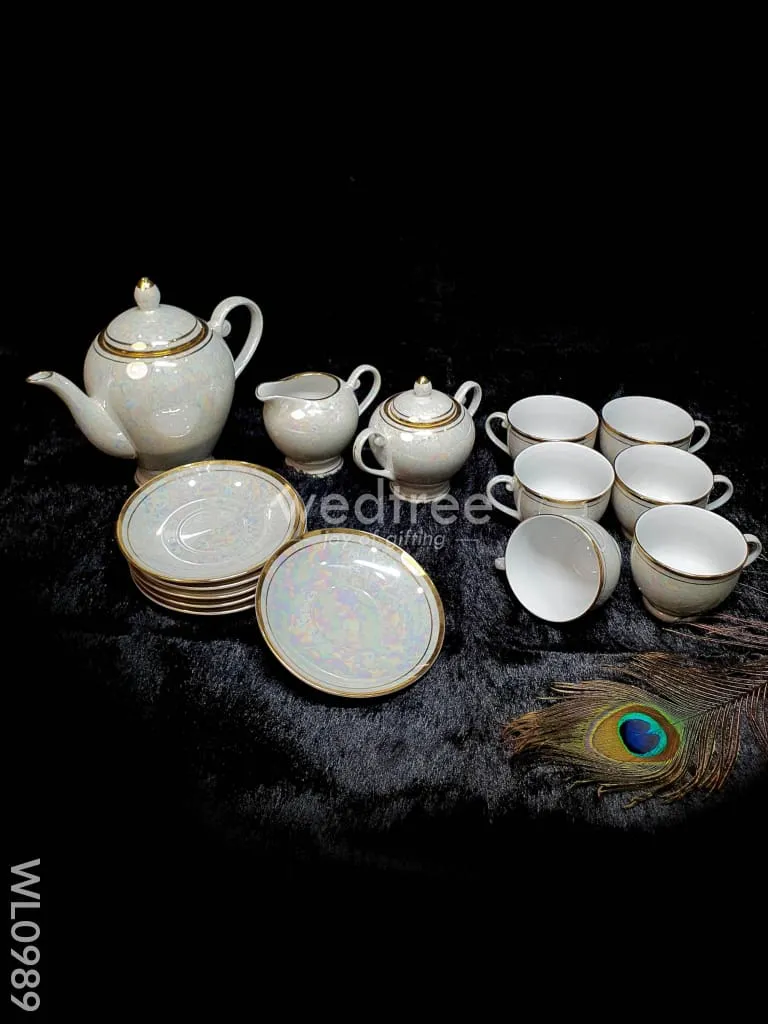 Ceramic Tea Set (Set of 15) - WL0989