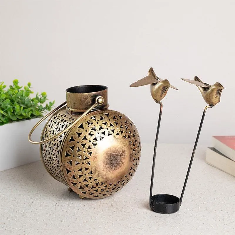 Chidiya Tealight Candle Holder
