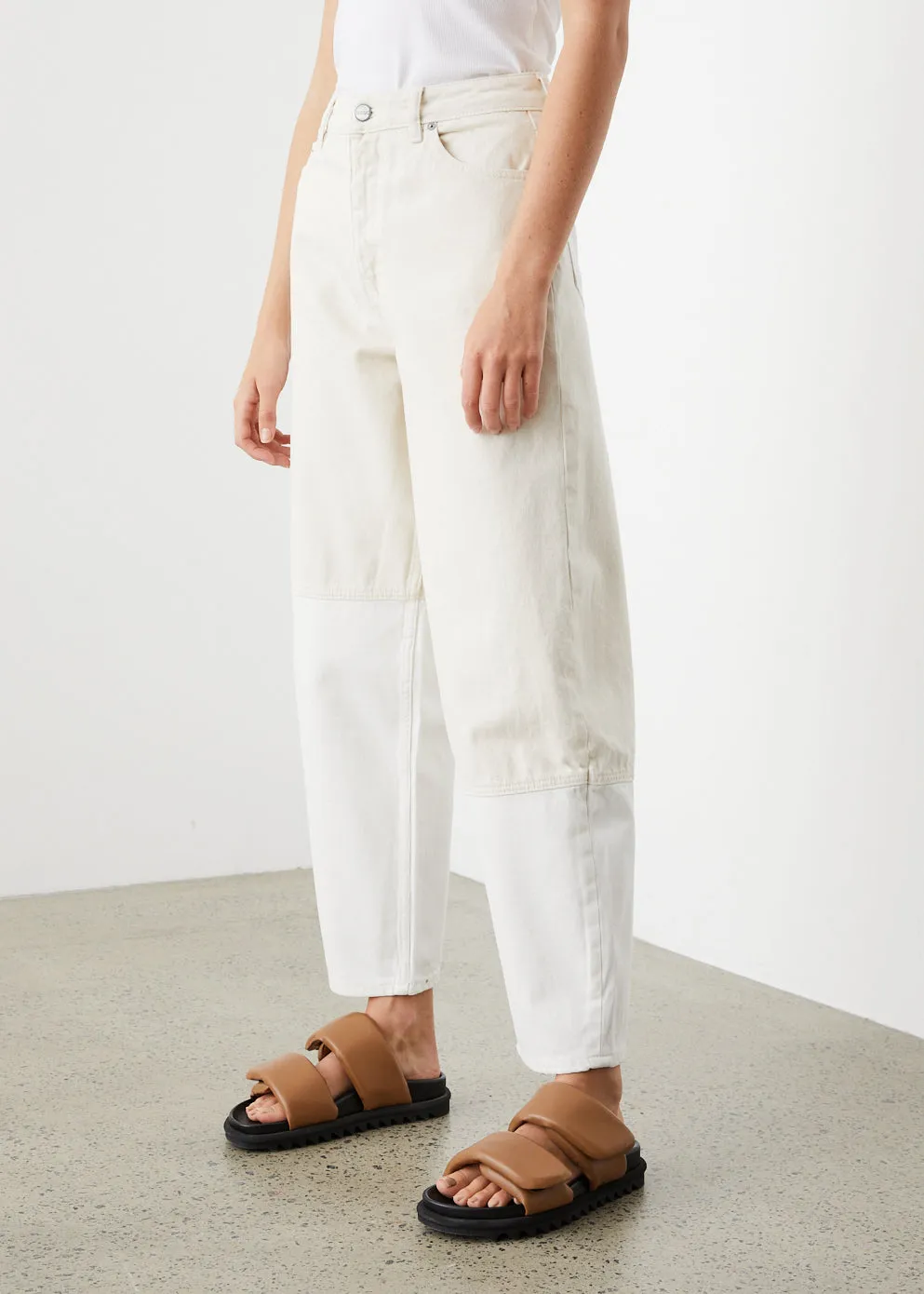 Cutline Denim Jeans