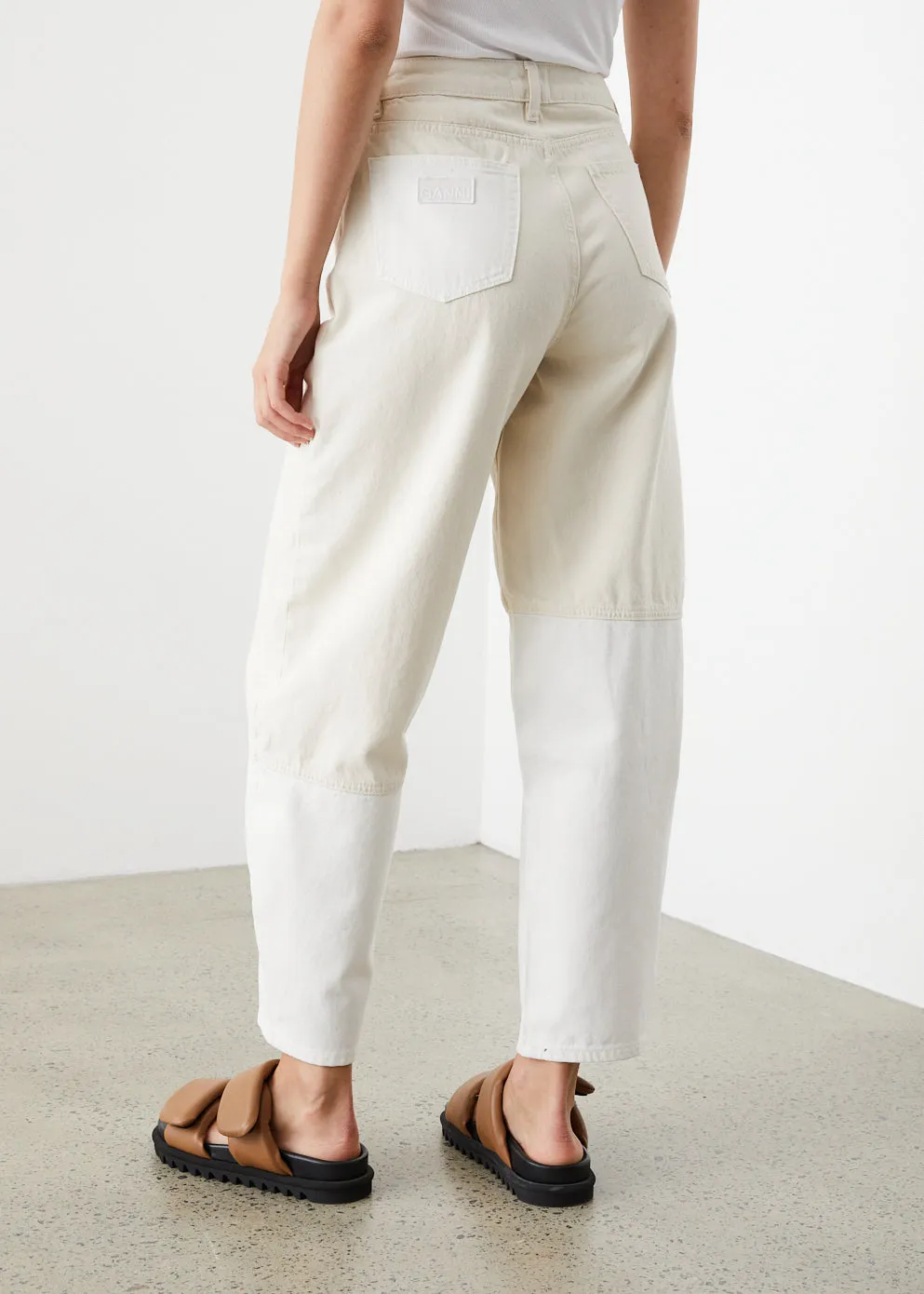 Cutline Denim Jeans