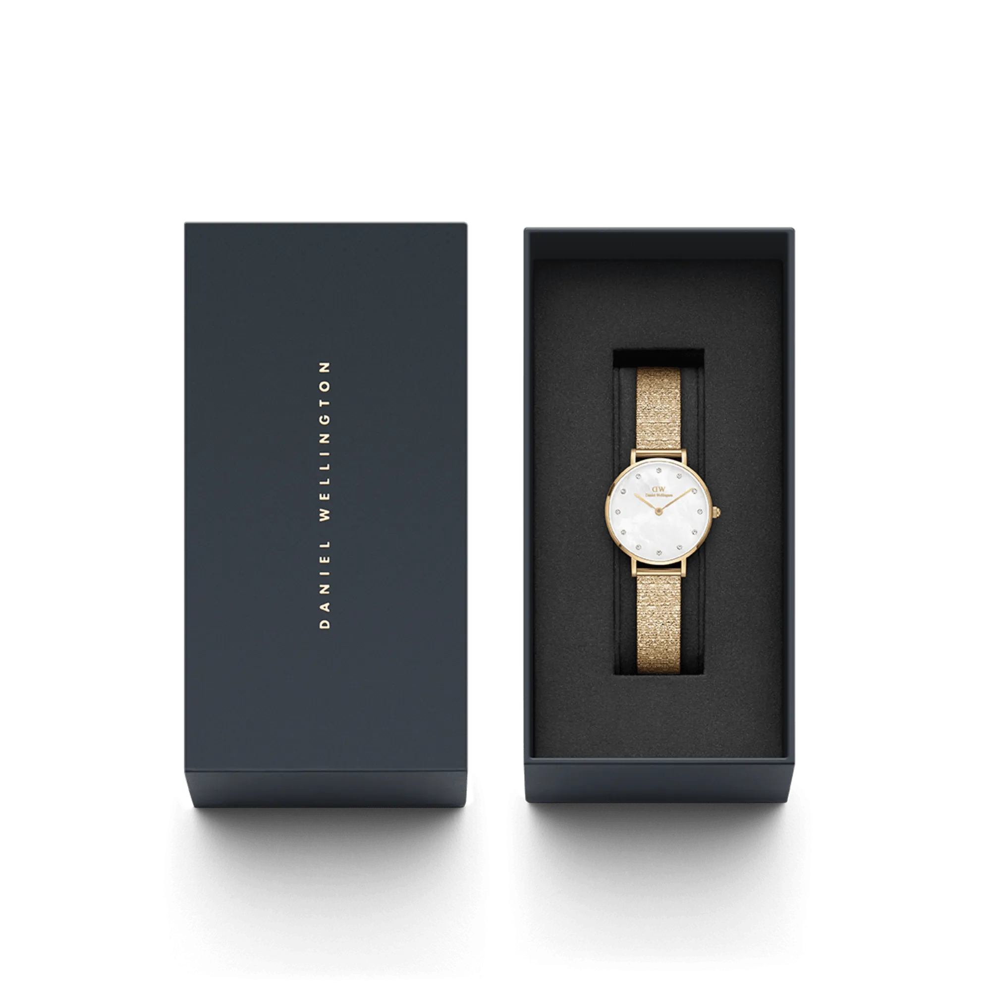 Daniel Wellington Petite 28mm Pressed Studi Lumine Mother of Pearl Watch DW00100594