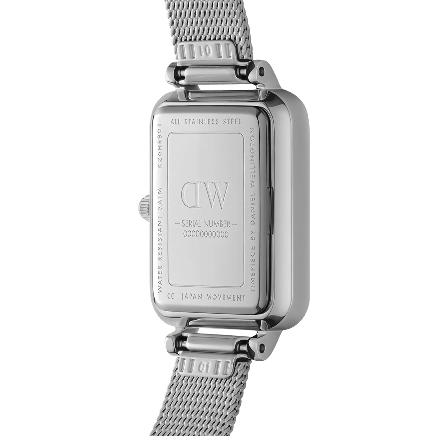 Daniel Wellington Quadro 20X26mm Pressed Lumine Mother of Pearl Watch DW00100580