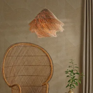 Dar Preveli Pendant woven Rattan