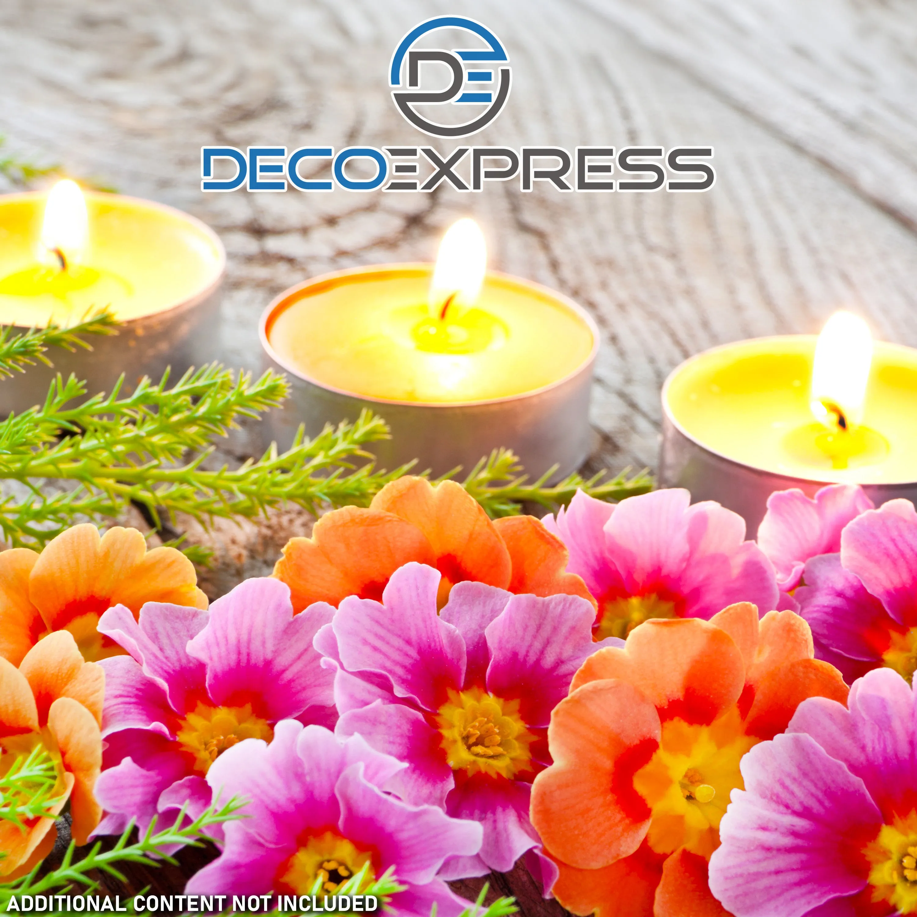 Deco Express Citronella Tealight Candles Multipack - Yellow 100/8 Hours