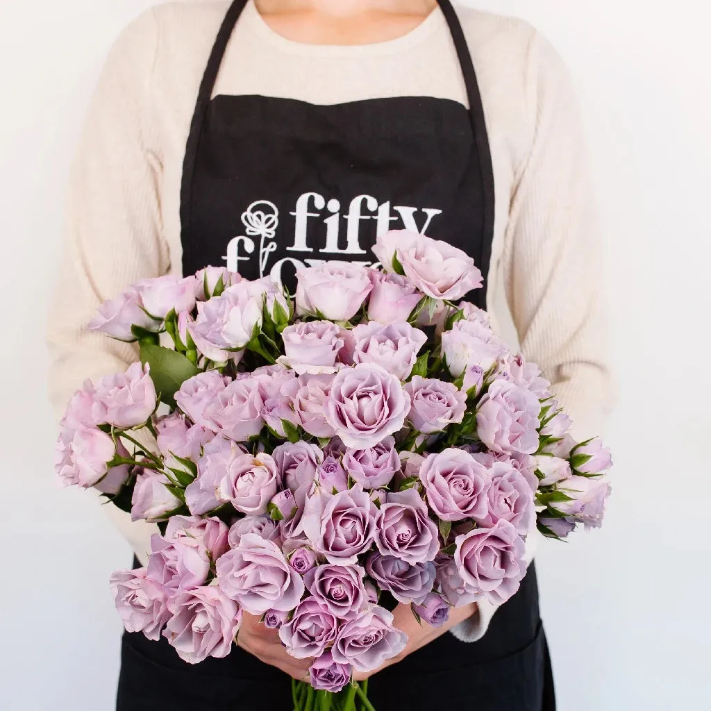 Delicate Lavender Spray Garden Rose