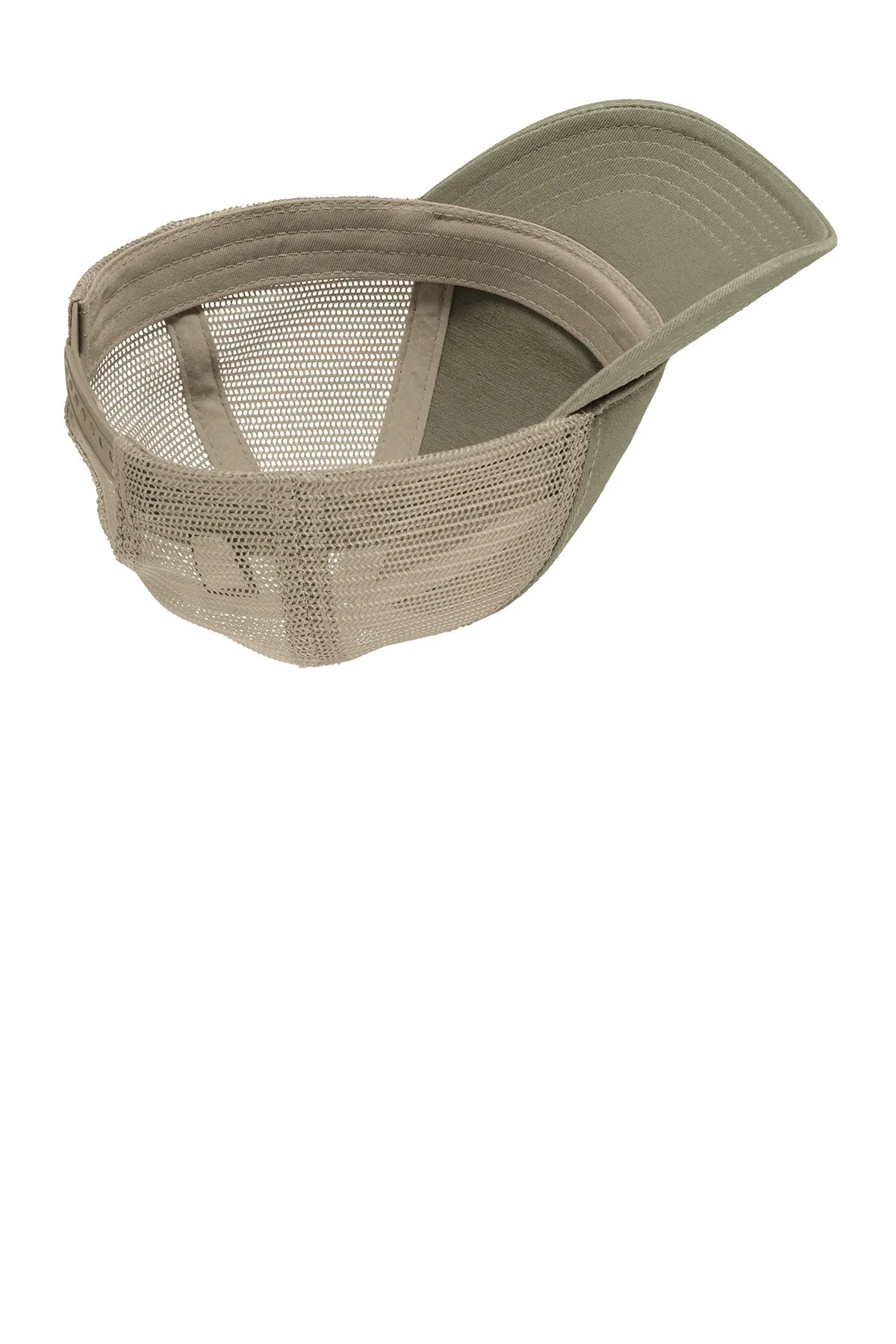District Super Soft Mesh Back Caps, Olive/ Khaki