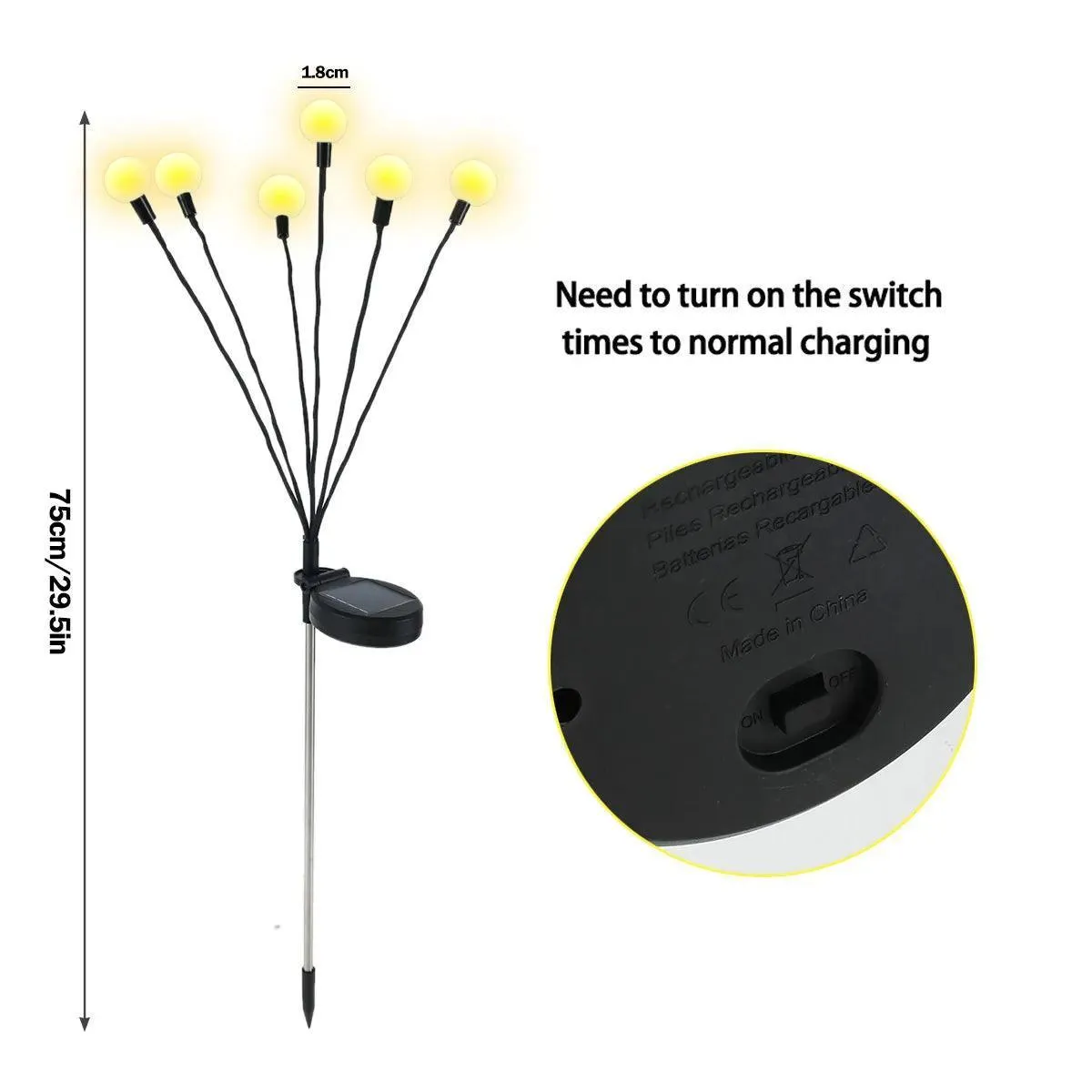 Enchanting Firefly Solar Garden Lights: Magical Outdoor Illumination
