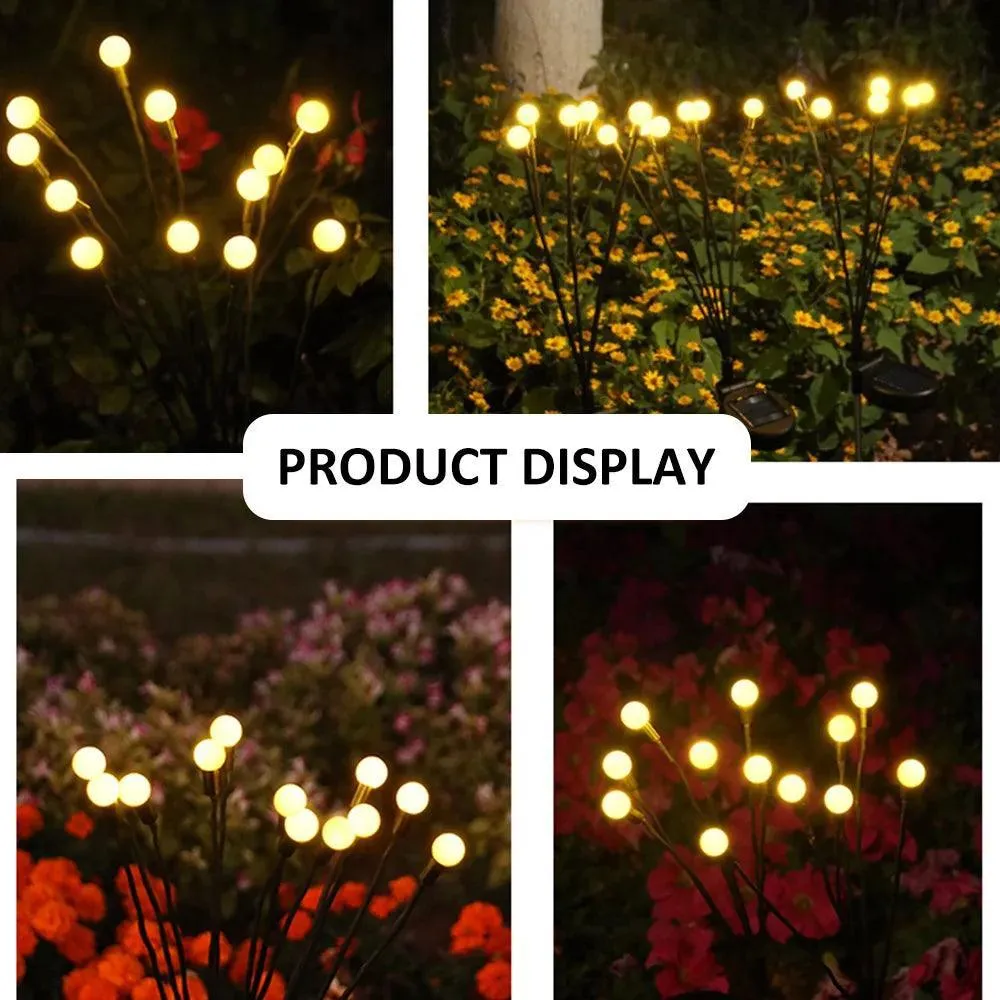Enchanting Firefly Solar Garden Lights: Magical Outdoor Illumination