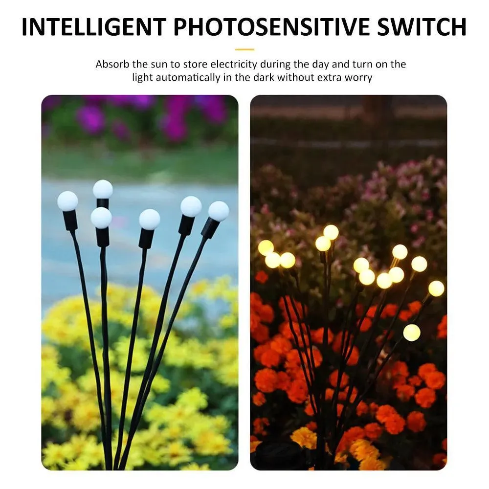 Enchanting Firefly Solar Garden Lights: Magical Outdoor Illumination