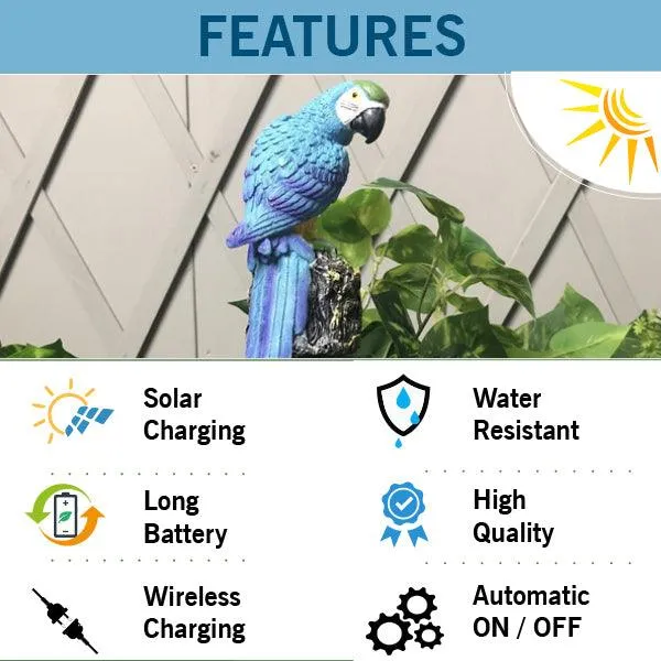 Epyz Solar Garden Light Parrot