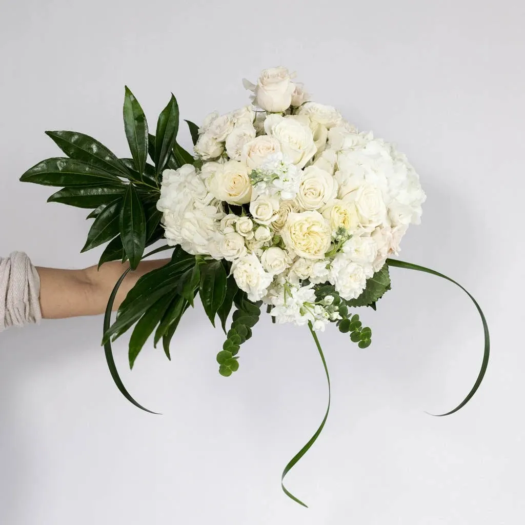 Farm to Table White Centerpieces