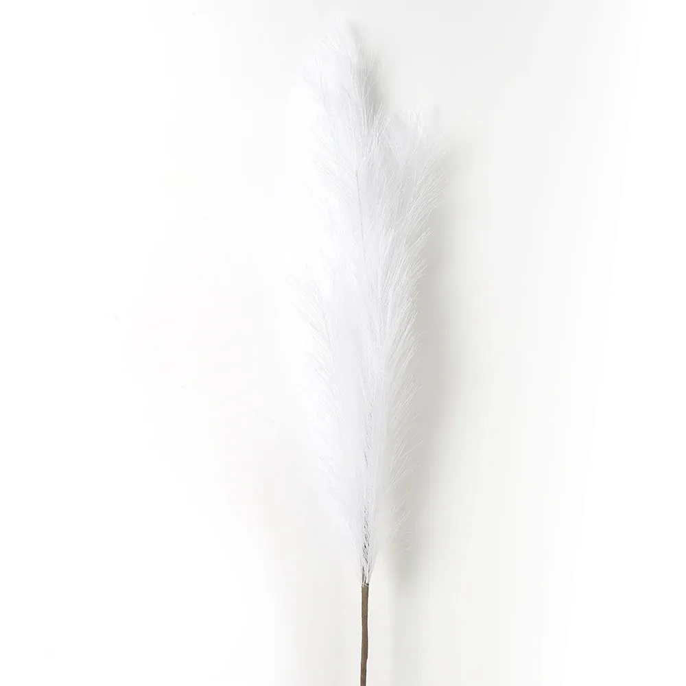 Faux Pampas Grass Decor Plume - Fake Reeds Plants, Everlasting Flowers for Home & Event Decorations