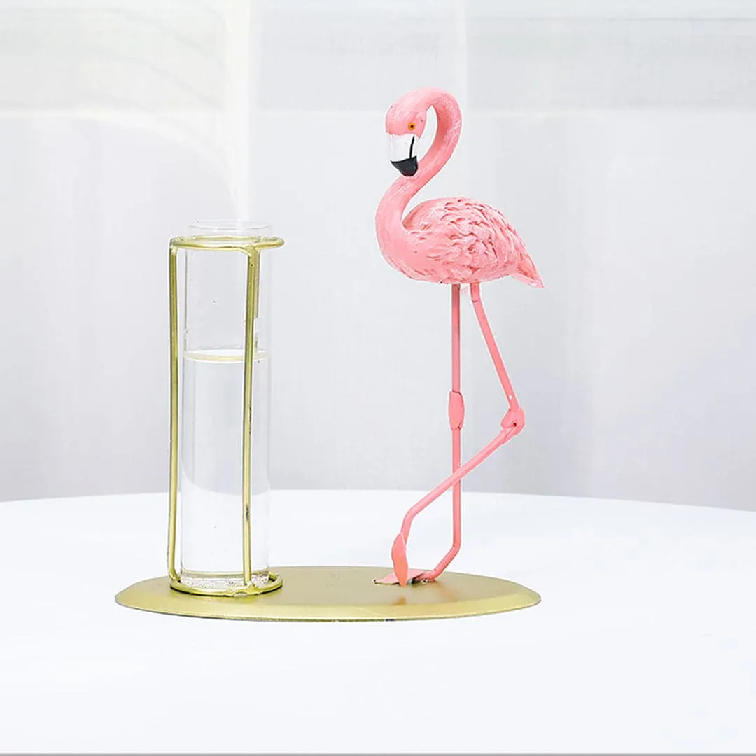 Flamingo Hydroponic Vase